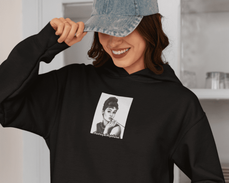 Audrey Hepburn Woman Hoodie 1000x800