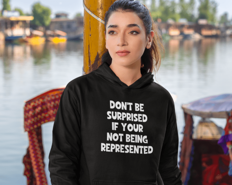 Don't Be Surprised Woman Hoodie 1000x800