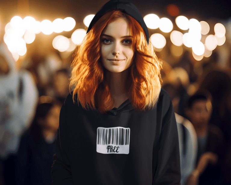 Free Woman Hoodie 1000x800