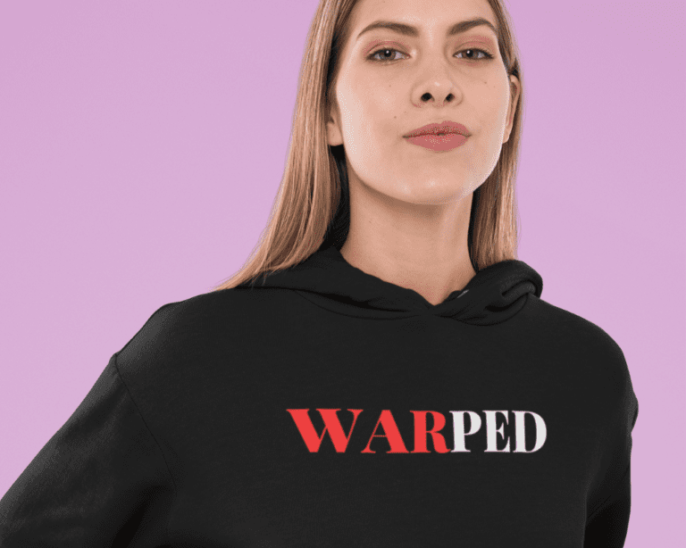 Warped Woman Hoodie 1000x800