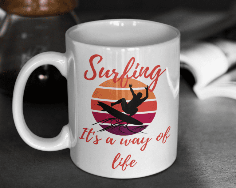 Surfing Life Mug (1000 x 800 px)