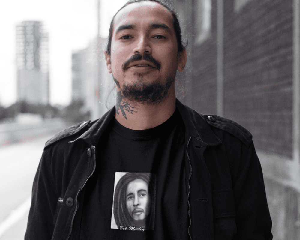 Bob Marley Portrait T-Shirt - Image 2