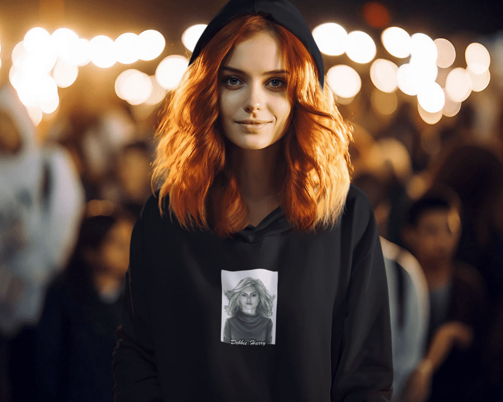Debbie Harry (Blondie) Portrait Hoodie