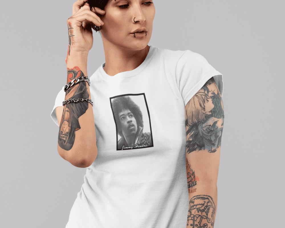 Jimmy Hendrix Portrait T-Shirt