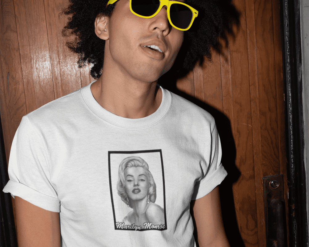 Marilyn Monroe Portrait T-Shirt - Image 2