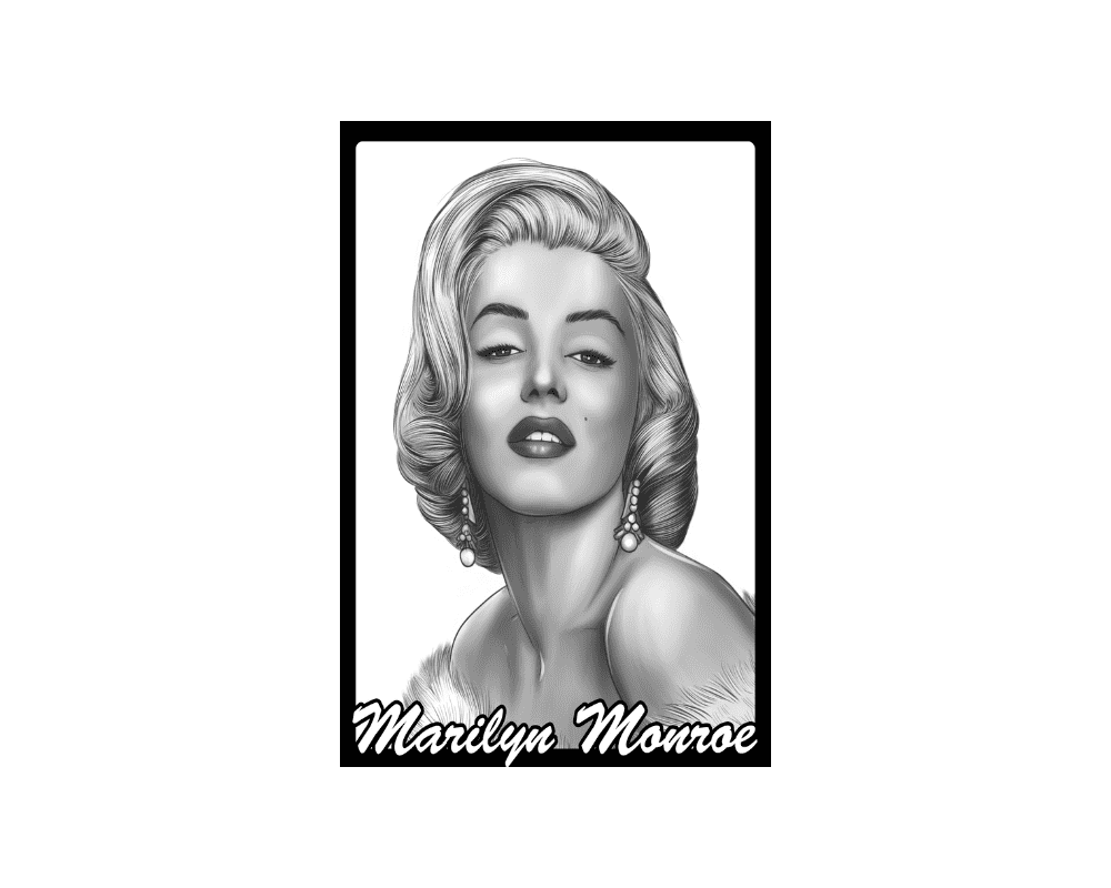 Marilyn Monroe Portrait T-Shirt - Image 3