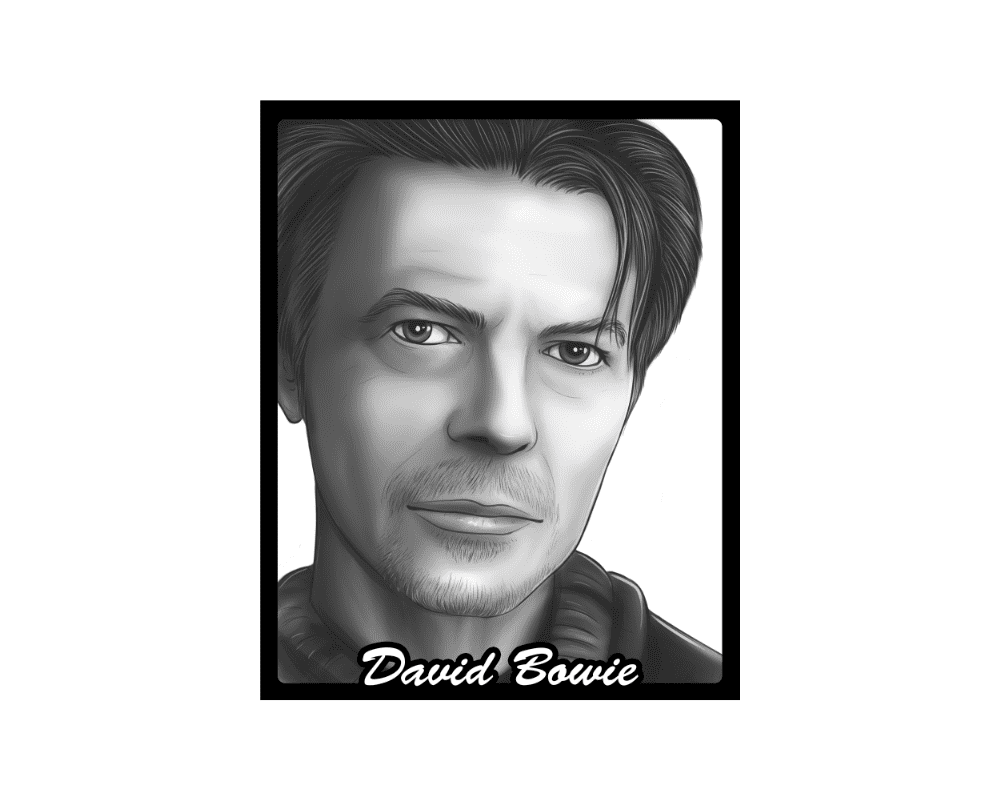 David Bowie Portrait T-Shirt - Image 3