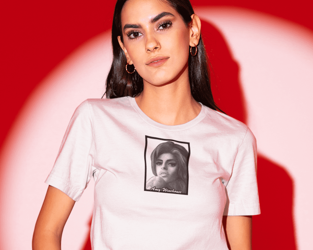 Amy Winehouse Portrait T-Shirt