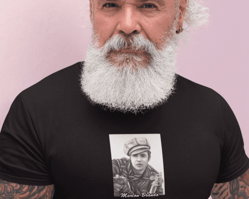 Marlon Brando Portrait T-Shirt - Image 2
