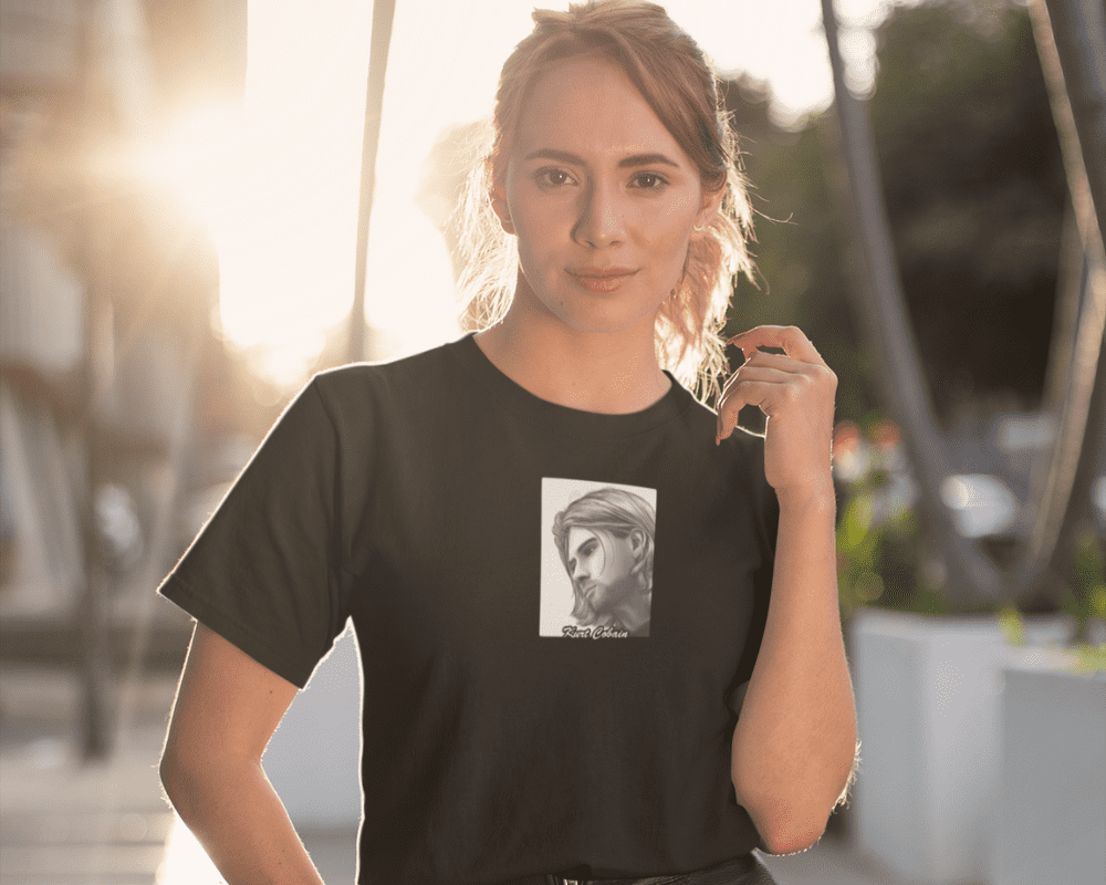 Kurt Cobain Portrait T-Shirt