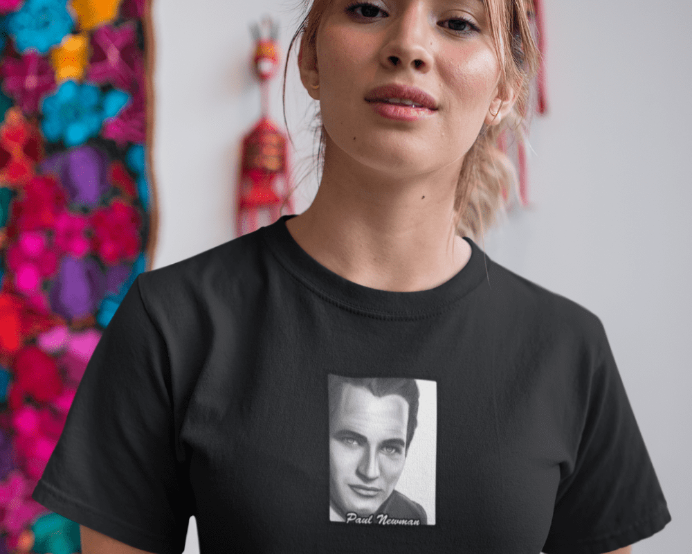 Paul Newman Portrait T-Shirt
