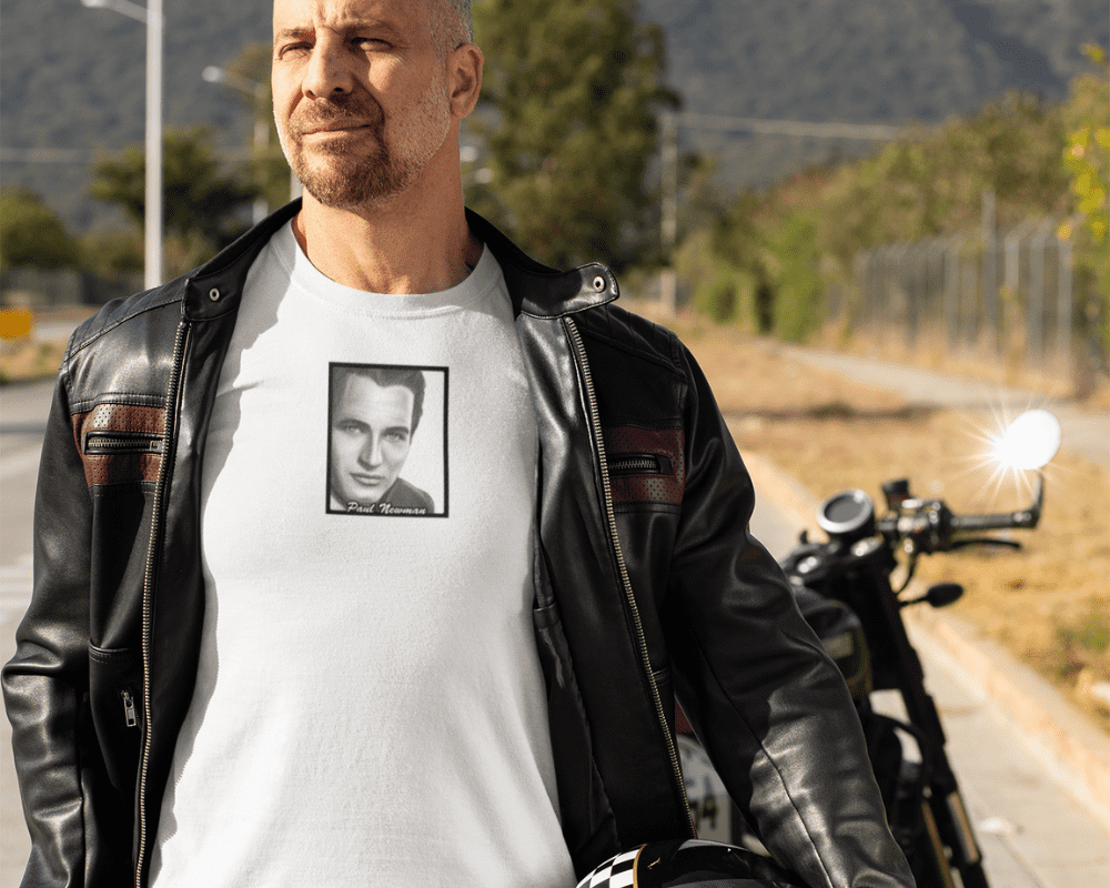 Paul Newman Portrait T-Shirt - Image 2
