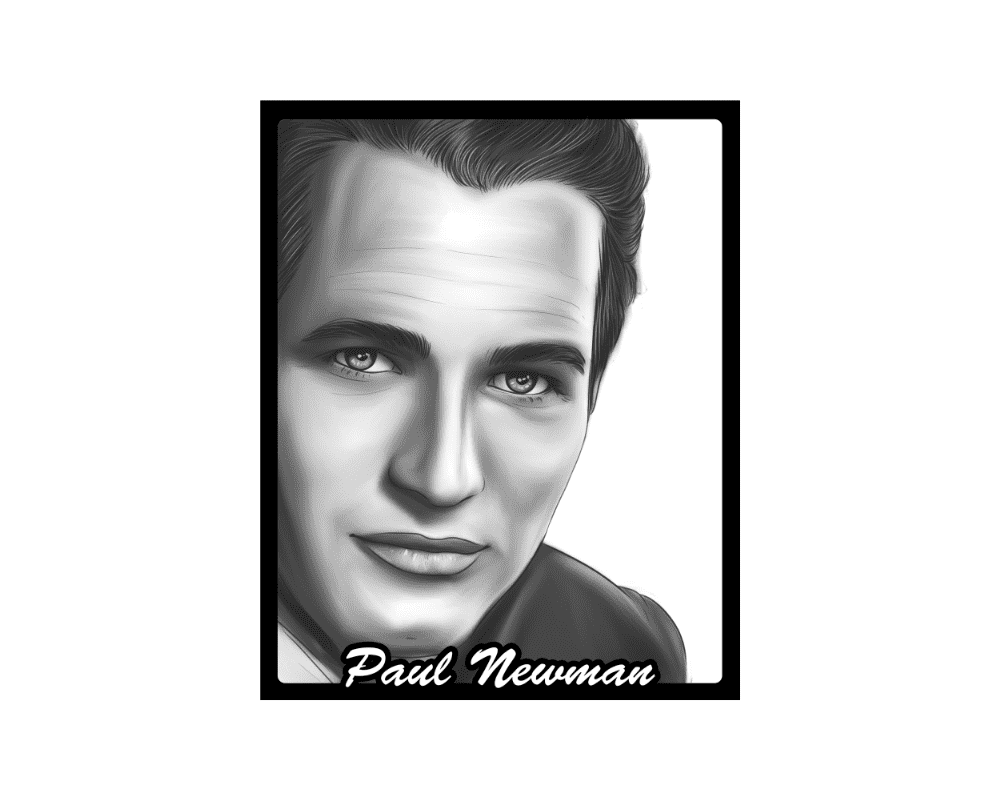 Paul Newman Portrait Hoodie - Image 3