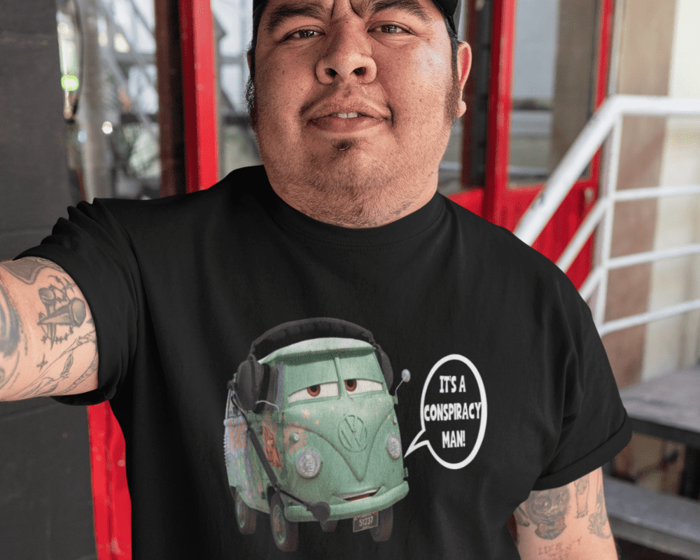 It's A Conspiracy Man T-Shirt - Image 2