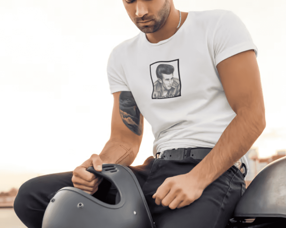 James Dean Portrait T-Shirt - Image 2