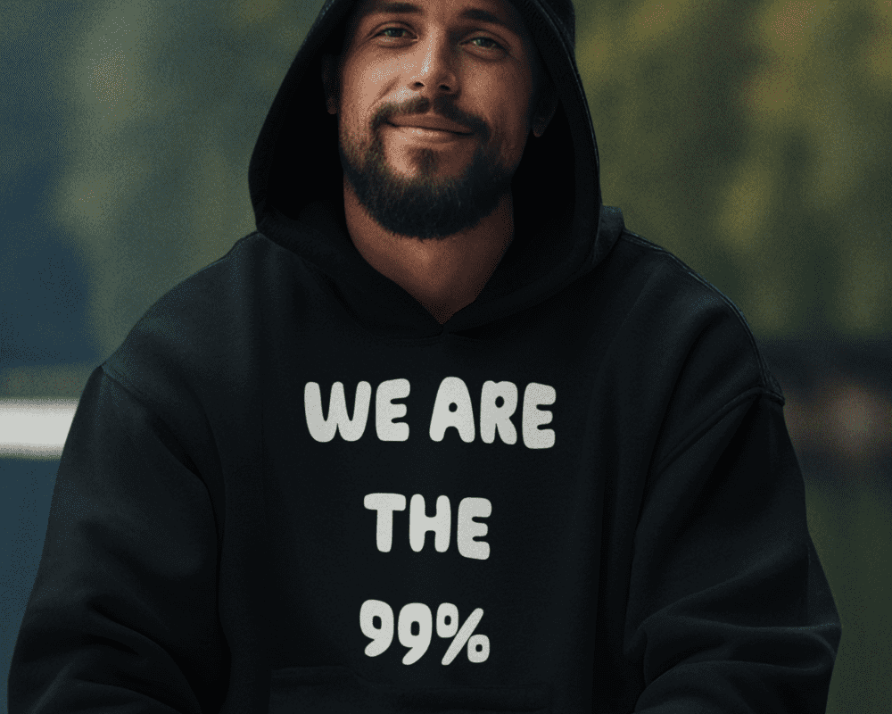 We Are The 99% Hoodie - Image 2