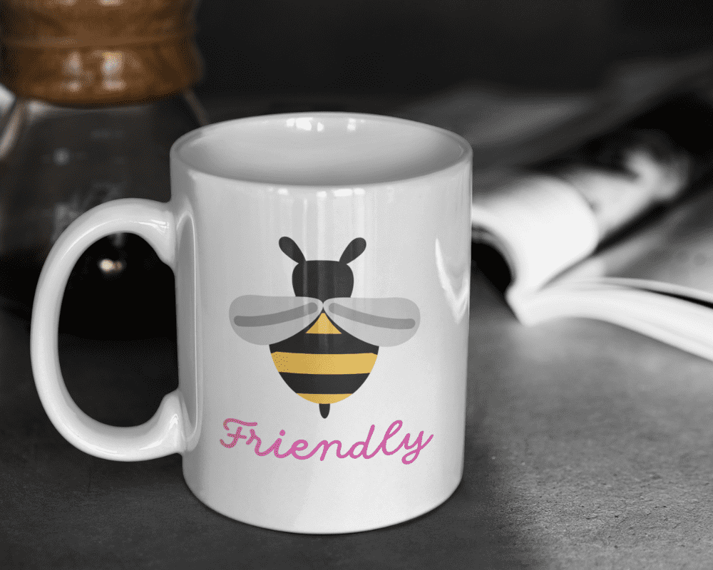 Bee Friendly 15oz Mug